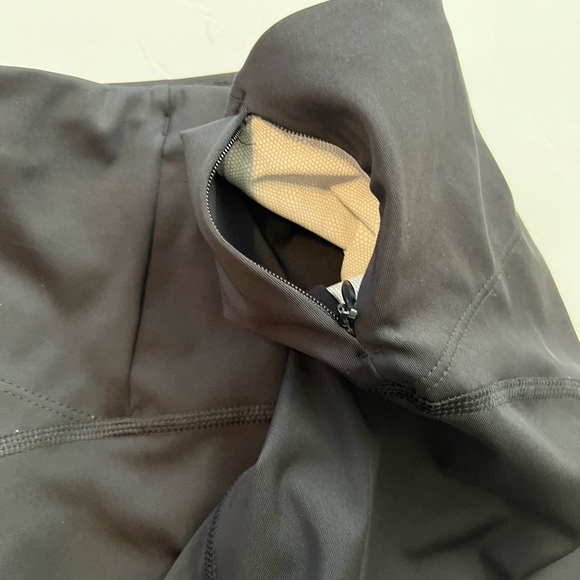 Adidas Black Aeroready Prime Green Running Leggings Womens Size XS - Picture 9 of 12